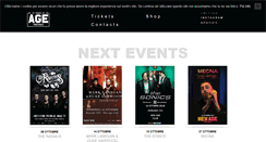 Desktop Screenshot of newageclub.it